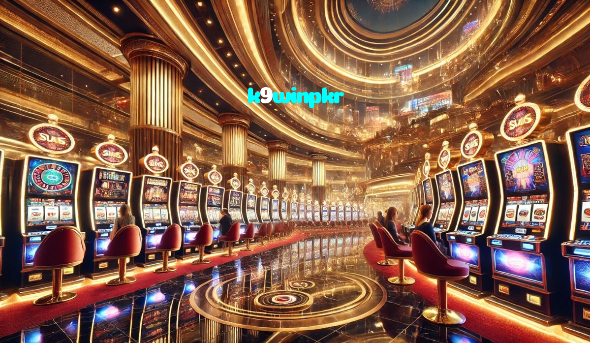 k9winpkr casino presented on mobile device in Pakistan with slots and live games